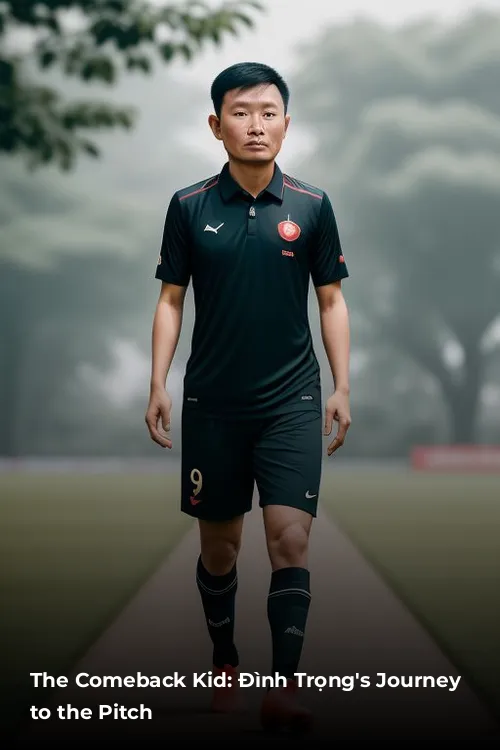 The Comeback Kid: Đình Trọng's Journey Back to the Pitch