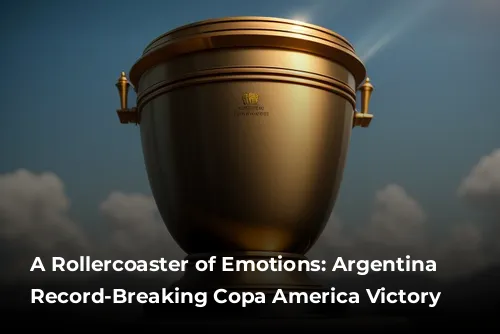 A Rollercoaster of Emotions: Argentina Claims Record-Breaking Copa America Victory