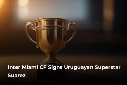 Inter Miami CF Signs Uruguayan Superstar Luis Suarez