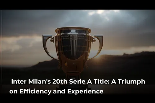  Inter Milan's 20th Serie A Title: A Triumph Built on Efficiency and Experience 