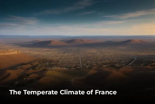 The Temperate Climate of France